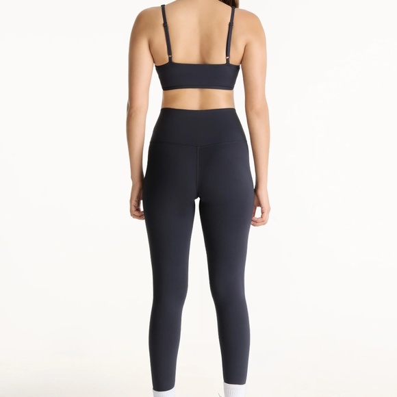 Set Active Luxform Lux Stitch Bra and High-Rise Leggings in black M NWT - Picture 3 of 4